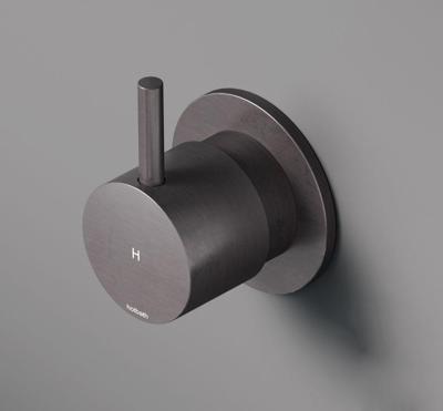 Inbouw Stopkraan Hotbath Cobber 1-hendel Verouderd IJzer (Warm)