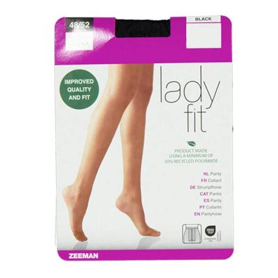 Lady fit Panty - Zwart