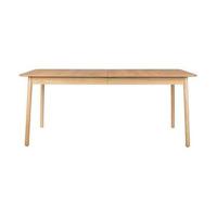 Zuiver Uitschuifbare Eettafel 'Glimps' Essenhout, 180-240 x 90cm, kleur Naturel - thumbnail