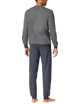 Schiesser Schiesser Heren Pyjama Long darkgrey 181156 56/XXL