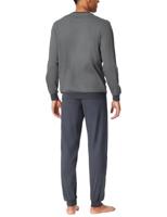 Schiesser Schiesser Heren Pyjama Long darkgrey 181156 56/XXL - thumbnail