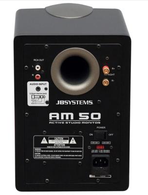 JB Systems AM-50 Actieve studiomonitorset