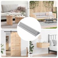 Draadstaaf 12 pcs Zilver 6 x 135 mm Staal - thumbnail