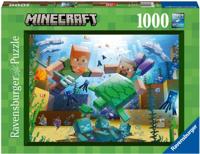 Ravensburger legpuzzel minecraft mosaic, 1000st. - thumbnail