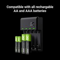 Green Cell VitalCharger Batterijlader NiMH AAA (potlood), AA (penlite) - thumbnail