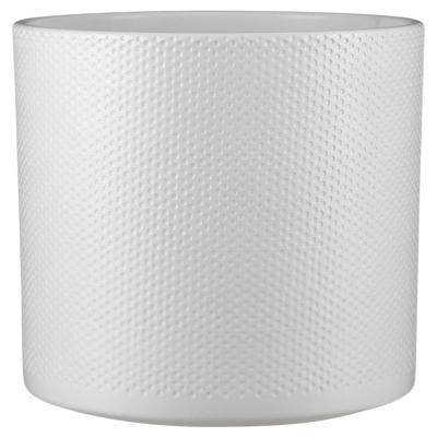 Mica Decorations Era pot wit Relief 26x28cm Mica Decorations Era pot wit Relief 26x28cm