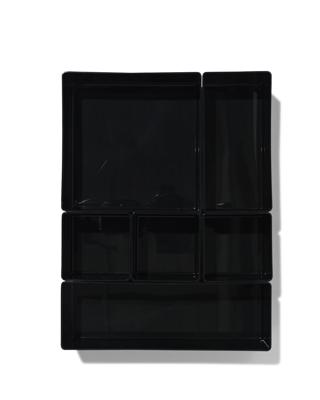 HEMA Lade organizer 30x22.5x5.5 6-delig (Transparant)