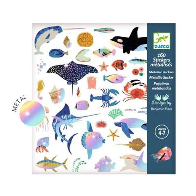 Stickers oceanen - DJECO blauw