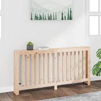 VidaXL Radiatorombouw 169x19x84 cm massief grenenhout - thumbnail