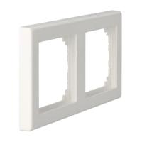 Merten M-Smart afdekraam 2-voudig Polarwit glanzend 478219 - thumbnail