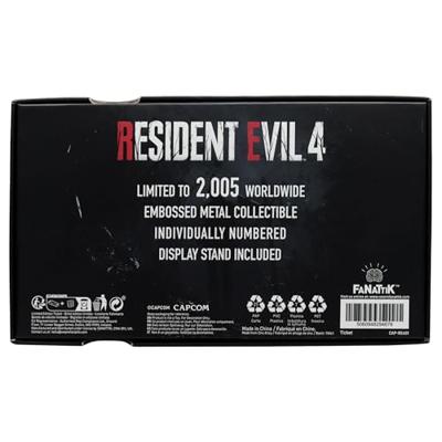 Resident Evil 4 Replica 1/1 Metal Exclusive Upgrade Ticket
