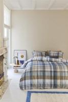 Beddinghouse Beddinghouse Dekbedovertrek Eliott Blauw 140x200/220 cm - thumbnail