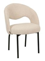 MUST Living Eetkamerstoel 'Arca' kleur Naturel - thumbnail