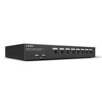 LINDY 8 Port DisplayPort 1.2 USB 2.0 KVM Switch KVM-switch 8 poorten DisplayPort 3840 x 2160 Pixel - thumbnail