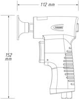 Hazet 9033-11/17 Pneumatische borstelmolen - thumbnail