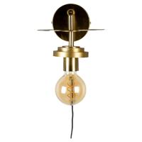 Dutchbone Wandlamp 'Aden' kleur Brass - thumbnail