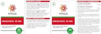 Vitals Ubiquinol 50mg Softgels - thumbnail