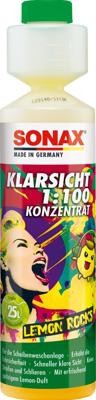 SONAX ruitenreiniger "klarsicht 1:100" clear view conc. 250 ml lemon rocks