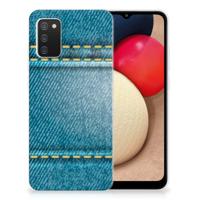 Samsung Galaxy A02s | Sillicone Back Cover | Jeans - thumbnail