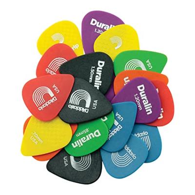 D&apos;Addario 1DAPX-21 Duralin Assorted Shapes Guitar Pick Pack plectrumset