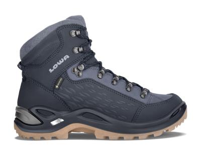 Lowa Renegade Warm Gtx Mid Dames Hoge Wandelschoen Navy-Iceblue 5