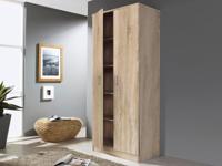 Kast RAYMOON 2 deuren 60 cm (linnenkast) sonoma - thumbnail