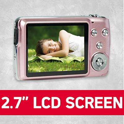 AgfaPhoto Realishot DC8200 Digitale camera 18 Mpix Zoom optisch: 8 x Pink Incl. accu, Incl. tas