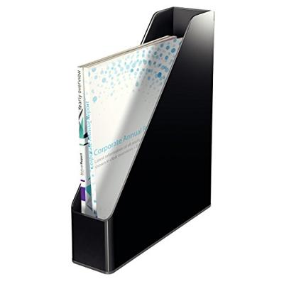 Leitz Dual Black tijdschriftenhouder zwart