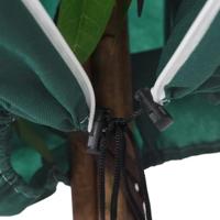 VidaXL Plantenhoezen met ritssluiting 2 st 70 g/m² 1,2x1,8 m - thumbnail