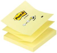 Zelfklevende briefjes Post-it CANARY YELLOW Geel 7,6 x 7,6 cm 12 Onderdelen 76 x 76 mm - thumbnail