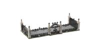 Lemax bat fence gate, set of 5 accessoire Spooky Town 2020 - thumbnail