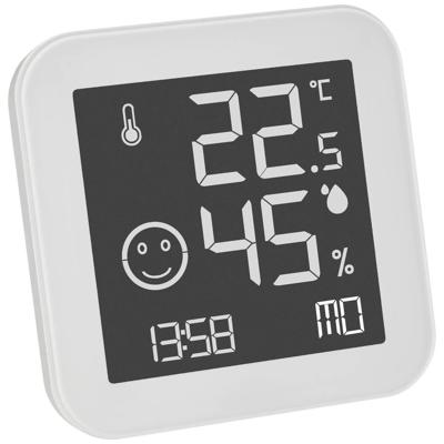 TFA Dostmann BLACK & WHITE 30.5054.02 Thermo- en hygrometer Wit