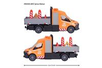 Majorette Auto Mercedes Benz Kant-en-klaar model Personenauto (model) - thumbnail