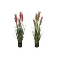 Decoratieve plant Home ESPRIT PVC Polyethyleen 35 x 35 x 120 cm (2 Stuks) - thumbnail