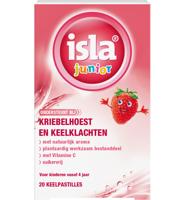 Isla Junior Keelpastilles - bij kriebelhoest en keelklachten - thumbnail