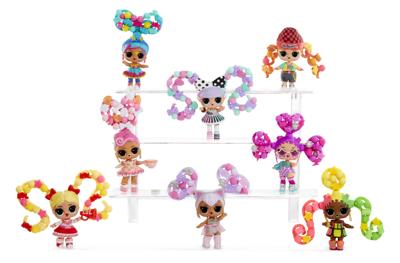 L.O.L. surprise hair beads speelfiguur in bal