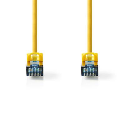 CAT6a SF/UTP-Netwerkkabel | RJ45 Male - RJ45 Male | 5,0 m | Geel