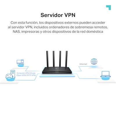 TP-Link WiFi 6 router, AX 1500 Mbps dual-band wifi-router, WiFi 6, 4 gigabit-poorten, 4 high-performance antennes, OneMesh, WPA3, ouderlijk toezicht, geïntegreerde antivirus (Archer AX18)