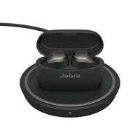 Jabra Elite 75t - Geschikt voor draadloos opladen - In-ear Bluetooth-hoofdtelefoon met actieve ruisonderdrukking en lange batterijduur voor echte draadloze gesprekken en muziek - titaniumzwart - thumbnail