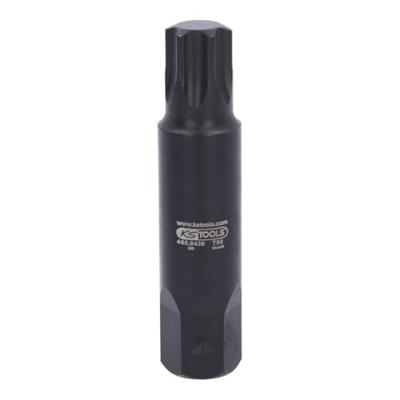 KS Tools 450.0430 Krachtbitinzet voor Torx-schroeven L=107mm, T90