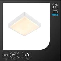 SLV 1003451 AINOS LED-plafondlamp met bewegingsmelder LED vast ingebouwd 18 W Wit - thumbnail