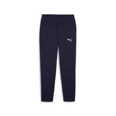 PUMA teamFINAL Casuals Trainingsbroek Donkerblauw Zilver