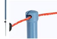 AKO vervangende paal voor schapennet blauw 106cm - thumbnail