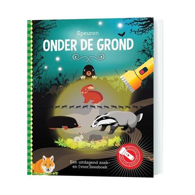 Lantaarn Publishers Speuren onder de grond + kartonnen zaklamp