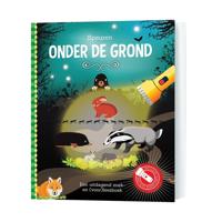 Lantaarn Publishers Speuren onder de grond + kartonnen zaklamp - thumbnail