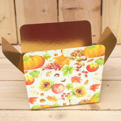 Bonbon doosjes - Chocolade doosje - Herfstvrucht LAAG - 24 stuks