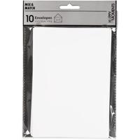 Creativ Company Https://www.cchobby.nl/enveloppen-afmeting-envelop-11-5x16-cm-110-wit-10-stuk-1-doos - thumbnail