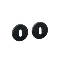 Intersteel sleutelrozetten verdekt ø52x6mm - PVD zwart - thumbnail