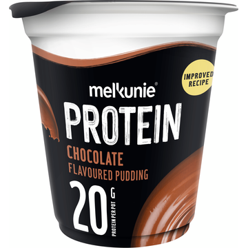 Melkunie Protein Chocolate Flavoured Pudding 200 g bij Jumbo