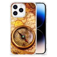 iPhone 14 Pro Telefoonhoesje met valbescherming Kompas - thumbnail